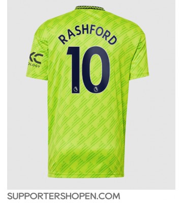 Manchester United Marcus Rashford #10 Tredje Matchtröja 2022-23 Kortärmad